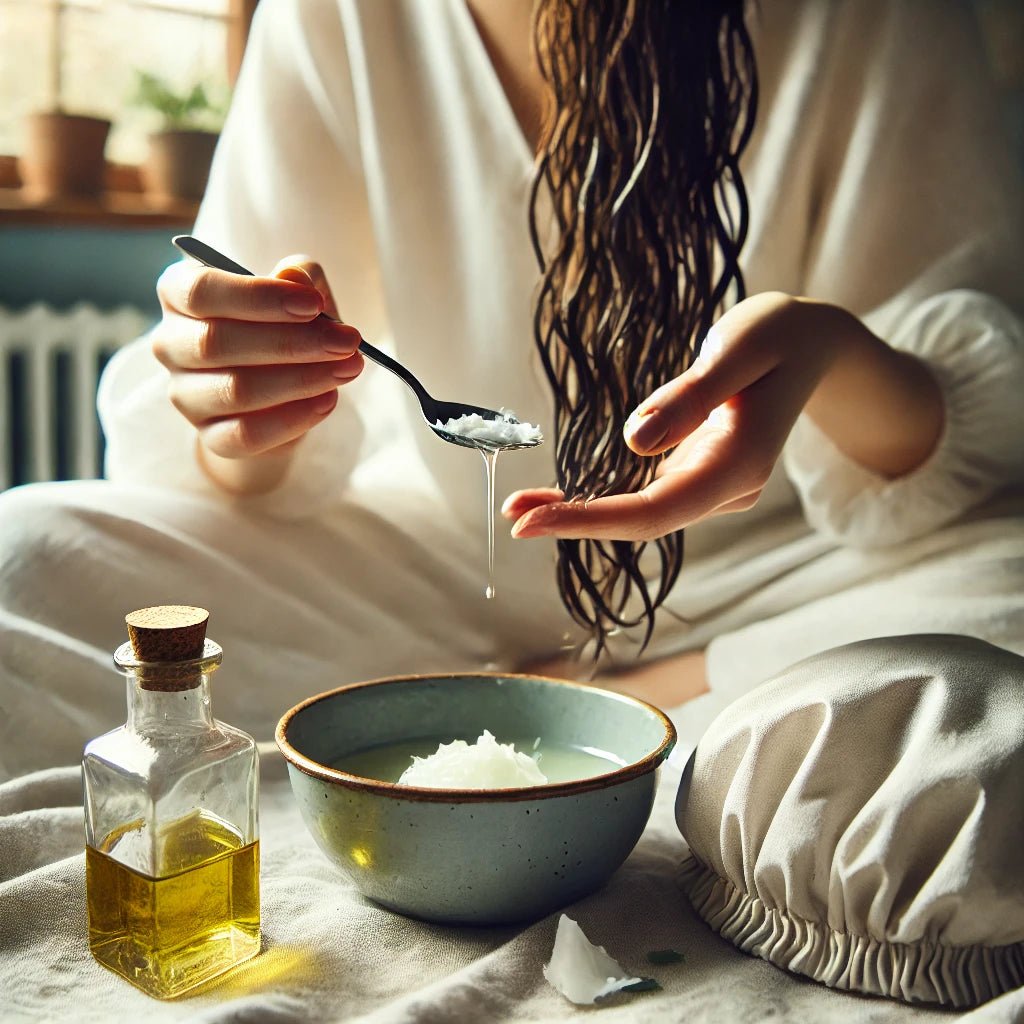 Mascarilla capilar de coco