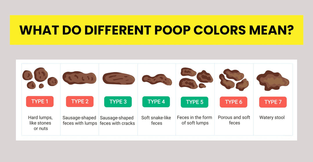 What does the color of your poop mean?