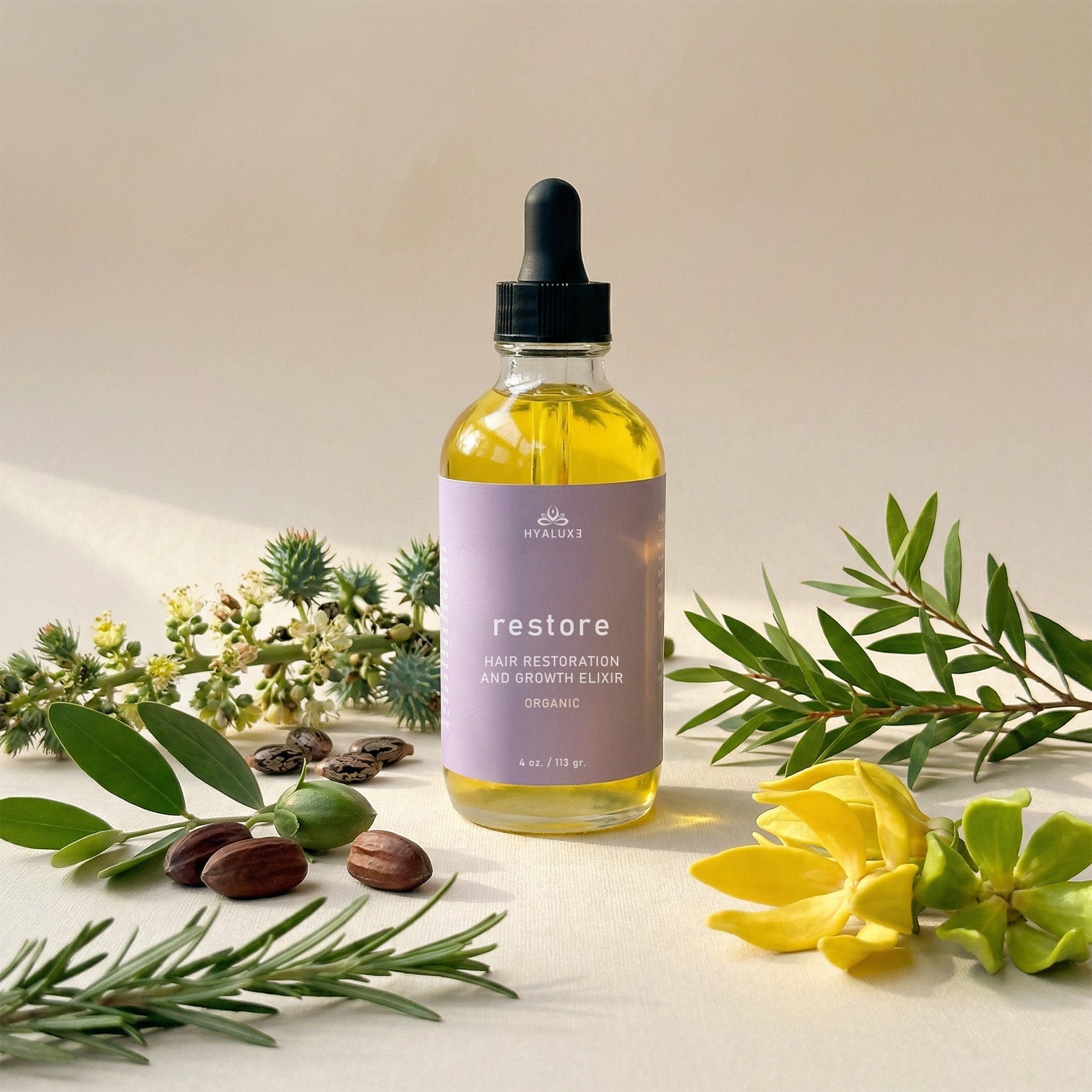 RESTORE: Hair Restoration Serum – Hyaluxe Body