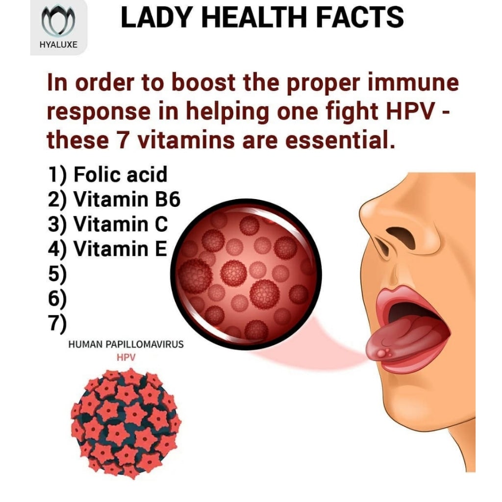 7 Essential Vitamins to Boost Your Immune System and Combat HPV Naturally - Hyaluxe Body