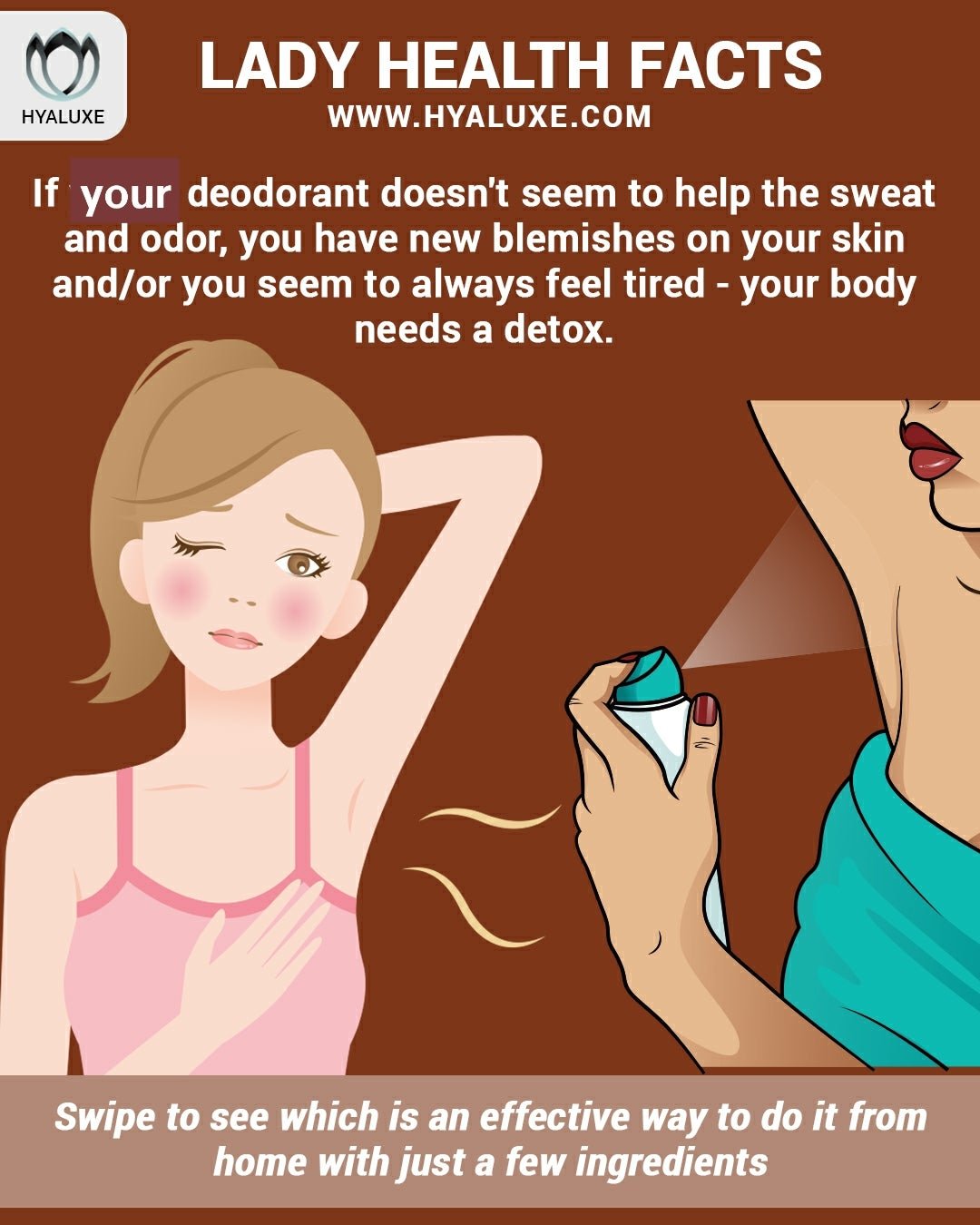 Body odor as a sign that your body NEEDS YOUR HELP! - Hyaluxe Body