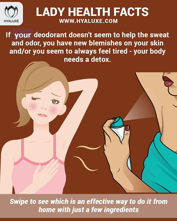 Body odor as a sign that your body NEEDS YOUR HELP!