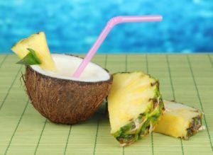 Pineapple coconut water
