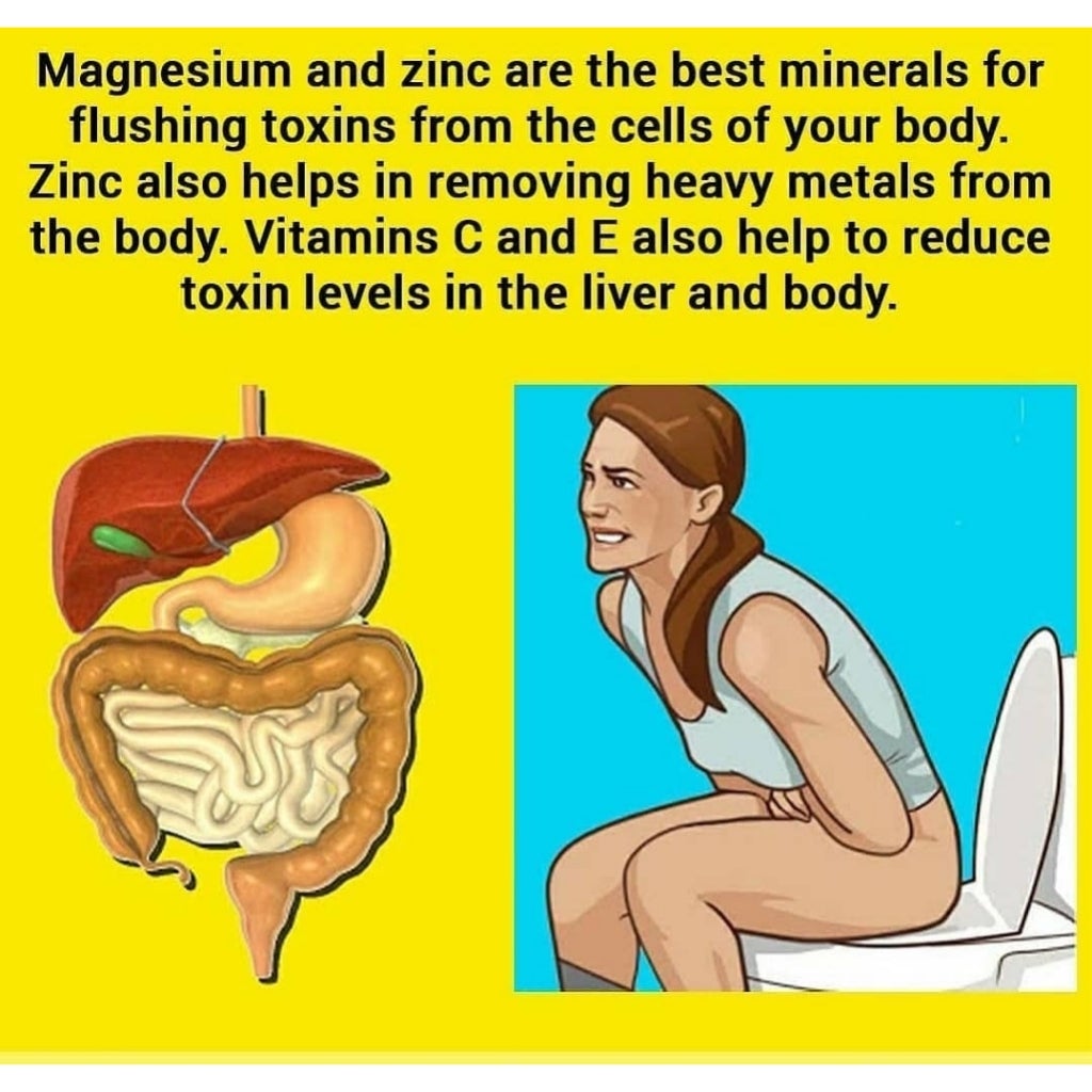 These two minerals are amazing for flushing out toxic chemicals in your body... - Hyaluxe Body