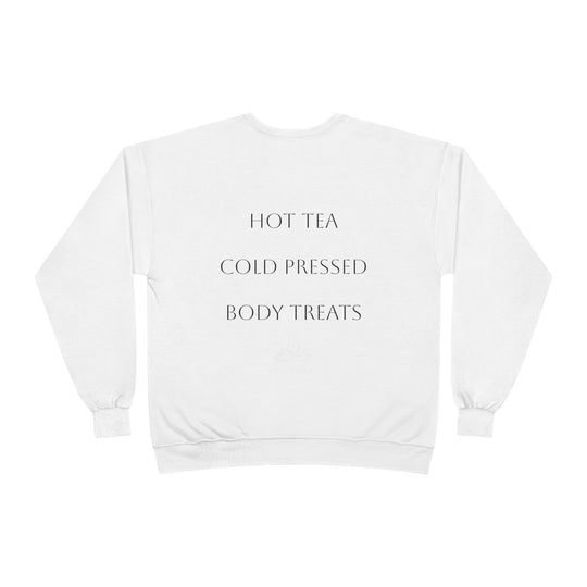 'HOT TEA, COLD PRESSED, BODY TREATS' EcoSmart® Sweat