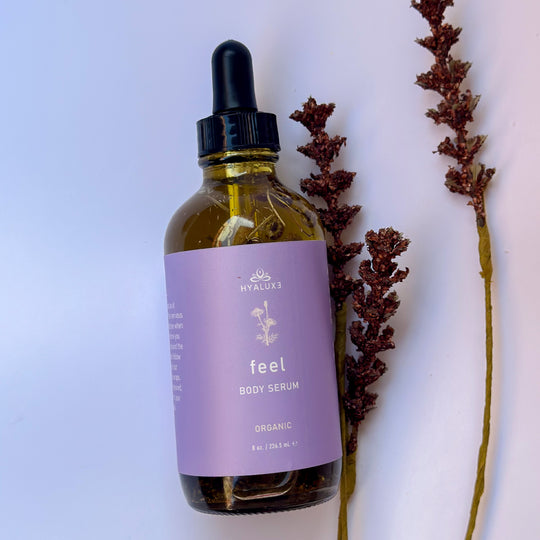 FEEL: Soothing Mind and Inflammation Body Serum with cotton wrap