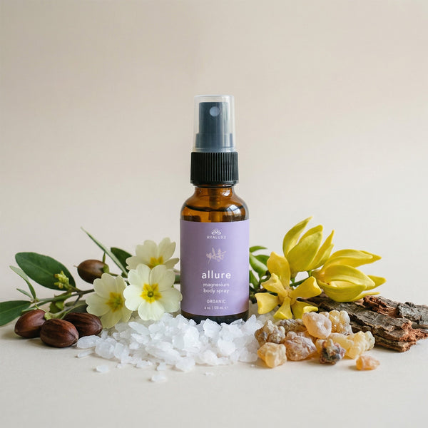ALLURE: Magnesium Body Spray – Hyaluxe Body