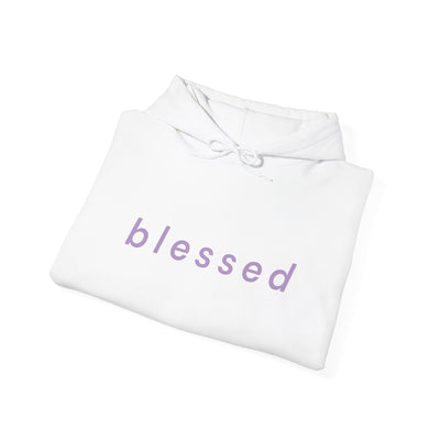 "Blessed" Hooded Sweatshirt - Hyaluxe Body