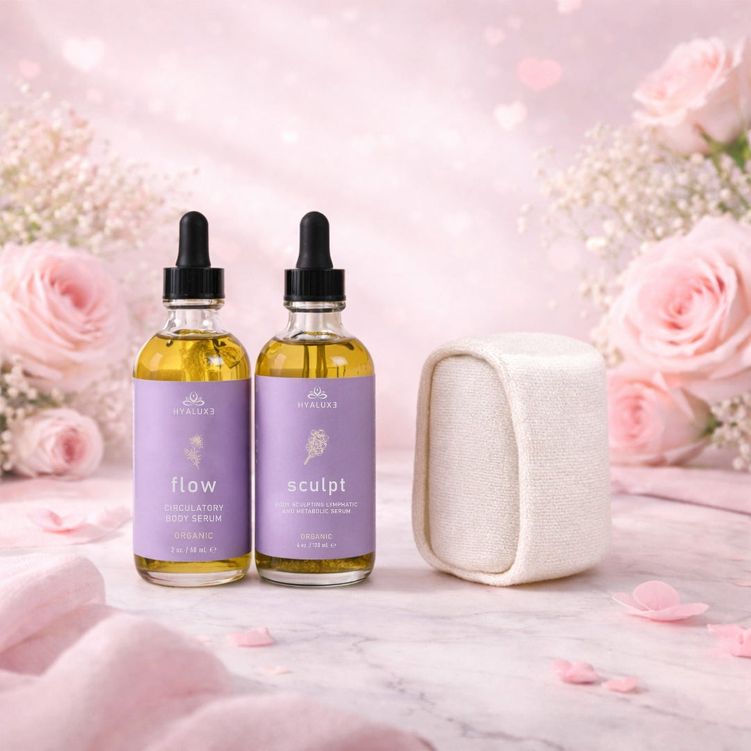 Blood and Lymph Flow Bundle for Hormone Related Fat Storage - Hyaluxe Body