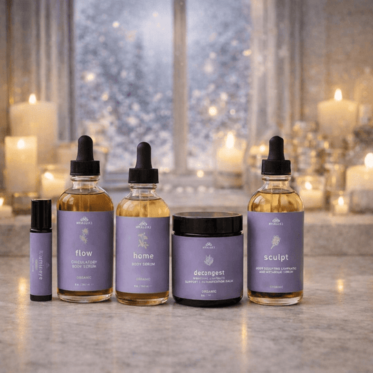 Body Decongestant Bundle for lymphatic and circulatory detoxification with digestive and metabolic stimulation - Hyaluxe Body