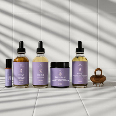 Body Decongestant Bundle for lymphatic and circulatory detoxification with digestive and metabolic stimulation - Hyaluxe Body