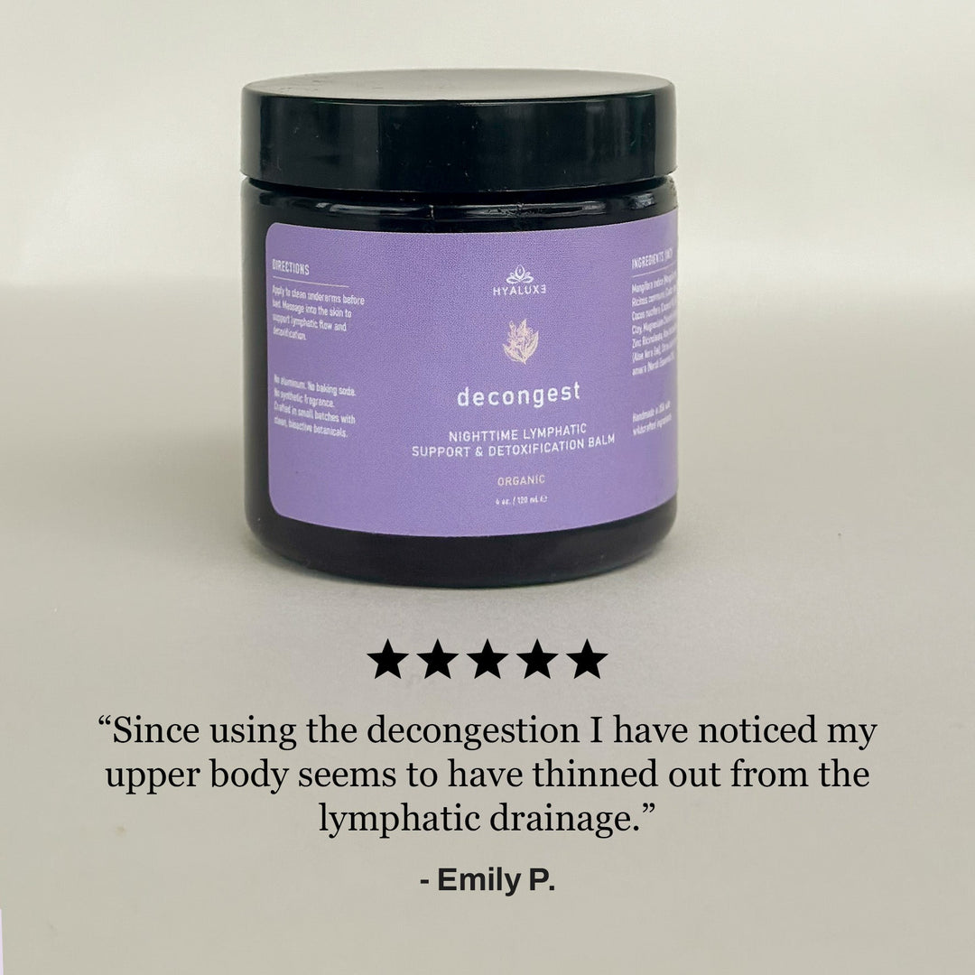 Body Decongestant Bundle for lymphatic and circulatory detoxification with digestive and metabolic stimulation - Hyaluxe Body
