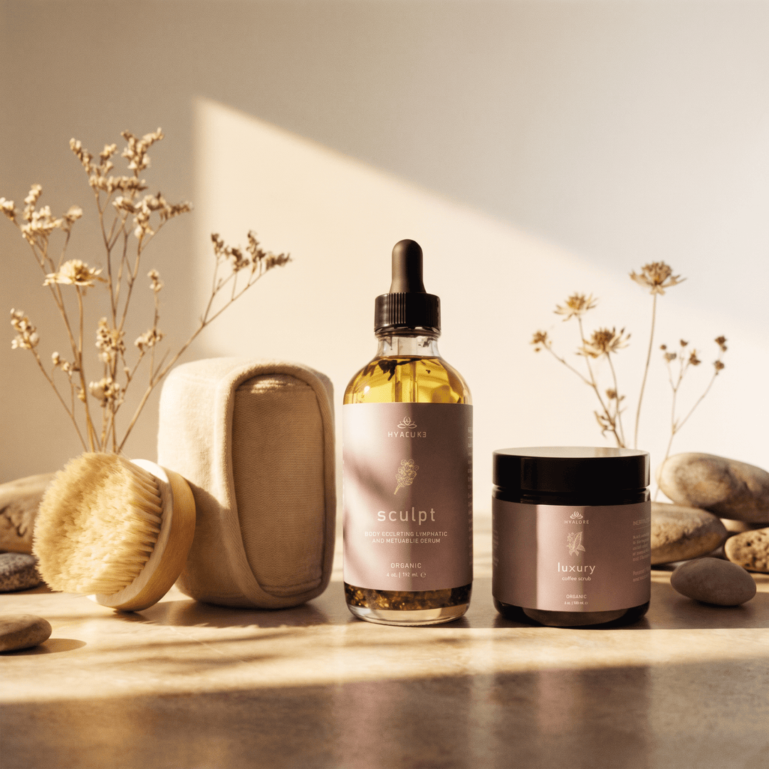 Body Sculpt Bundle for Cellulite and Stagnant Lymph - Hyaluxe Body