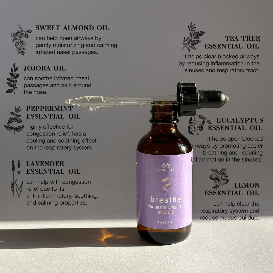 BREATHE: Sinus Congestion Relief - Hyaluxe Body