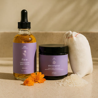 Cortisol support, Circulation and Hormone Balancing Bundle + 30 Day Detox Bath