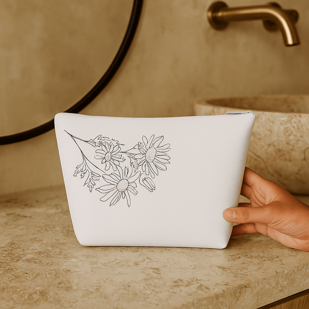 Cotton Chamomile Flower Serum Tote - Hyaluxe Body