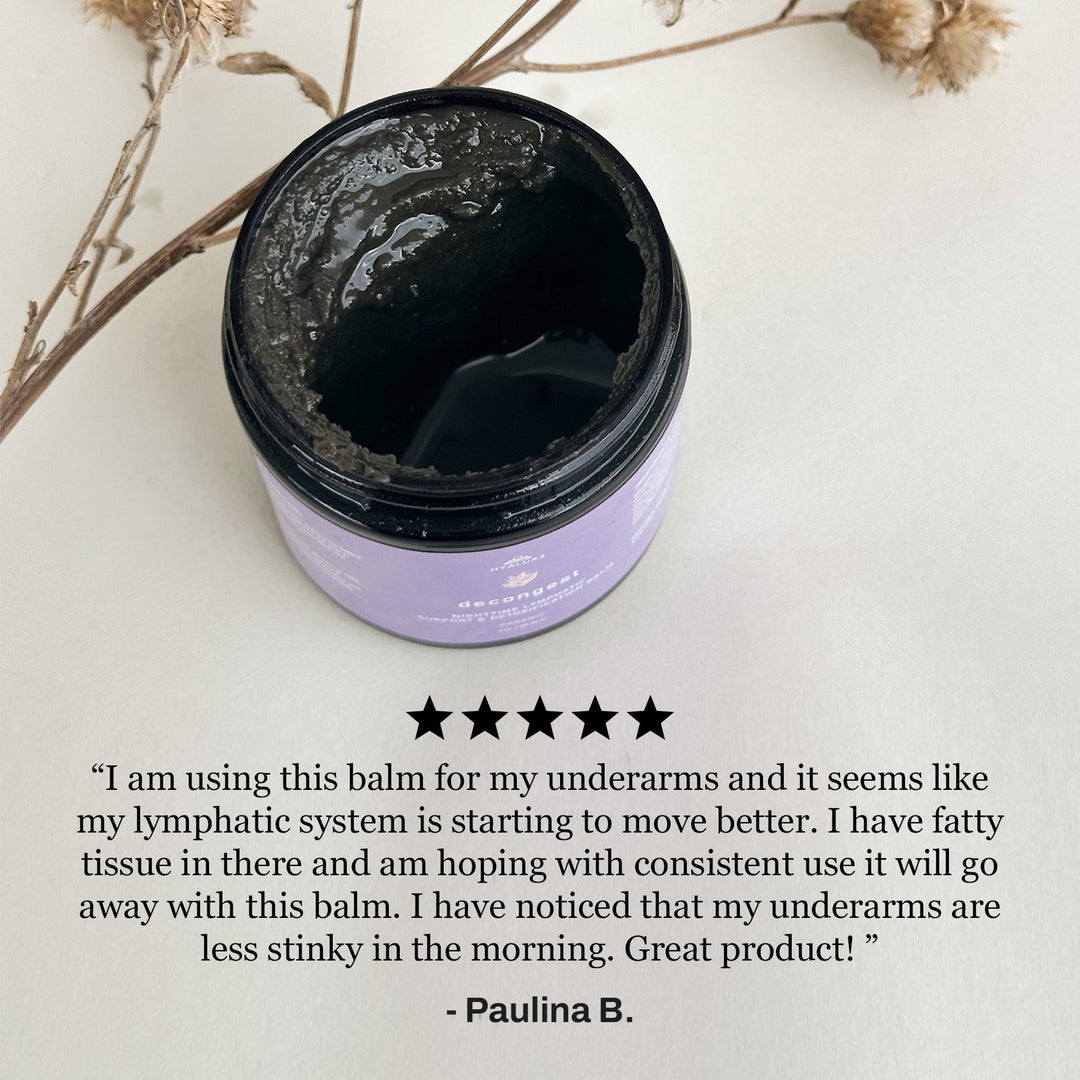 DECONGEST: Overnight Lymphatic Drainage and Detoxification Balm - Hyaluxe Body