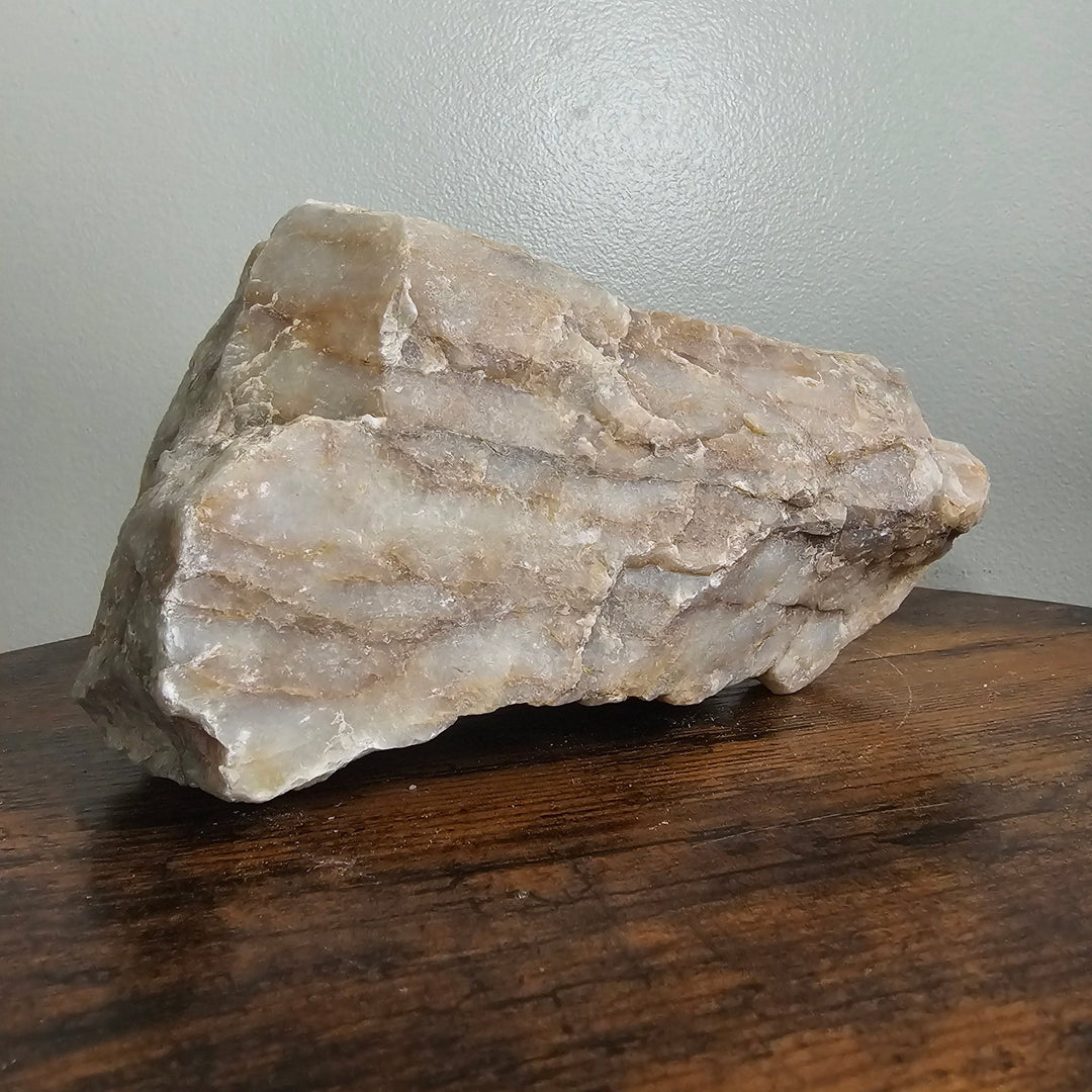 Earths Veins Raw Quartz Stone - Hyaluxe Body