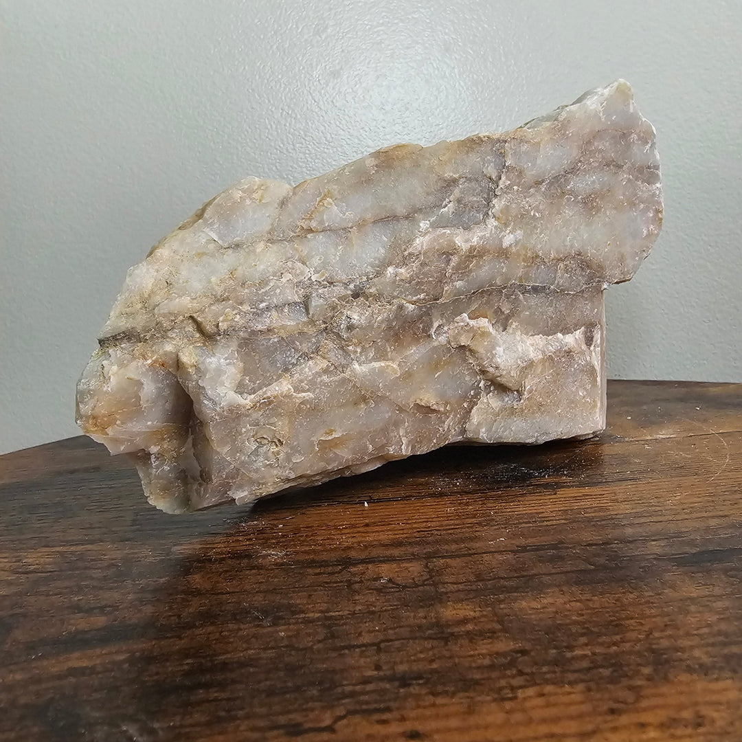 Earths Veins Raw Quartz Stone - Hyaluxe Body