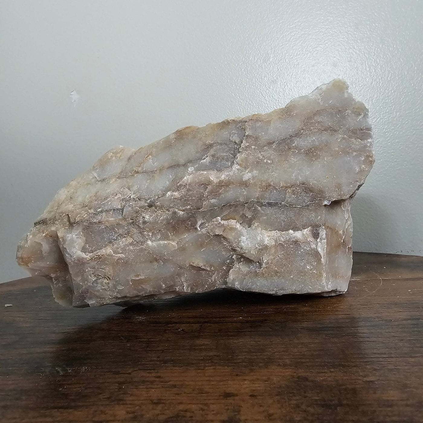 Earths Veins Raw Quartz Stone - Hyaluxe Body