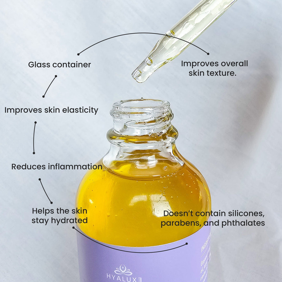 FREE NOURISH: Deep Restoration Shower Oil - Hyaluxe Body