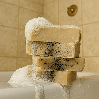 Handmade Healing Calming, Cleansing and Soothing Soaps - Hyaluxe Body