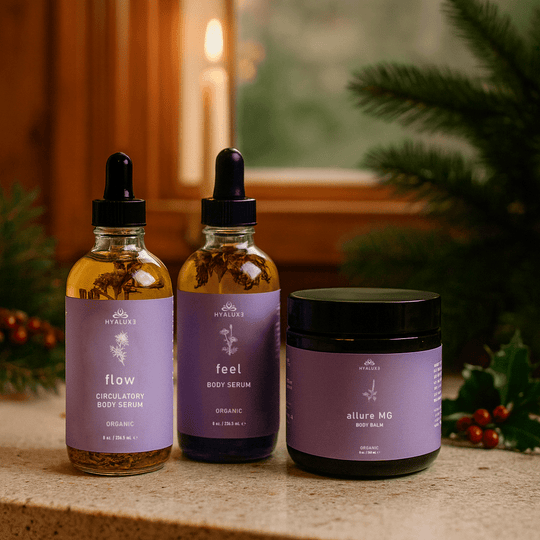 Holiday Flow Bundle: Circulation, sleep, hormonal support - Hyaluxe Body