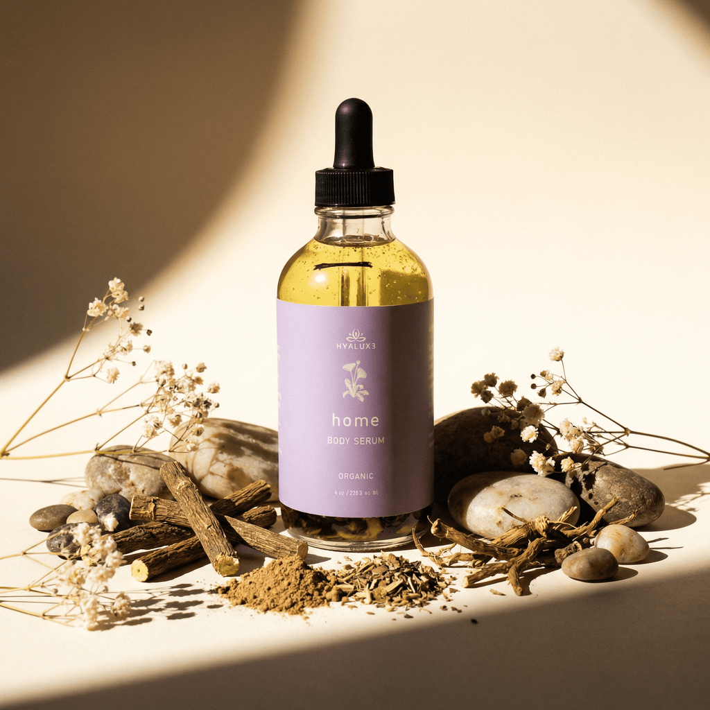 HOME Enhanced Castor Oil Serum for Digestive and Lymphatic Health - Hyaluxe Body