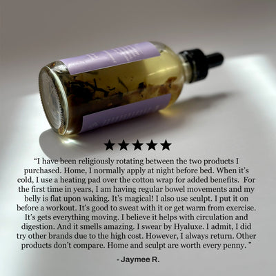 HOME: Enhanced Castor Oil Serum for Digestive and Lymphatic Health