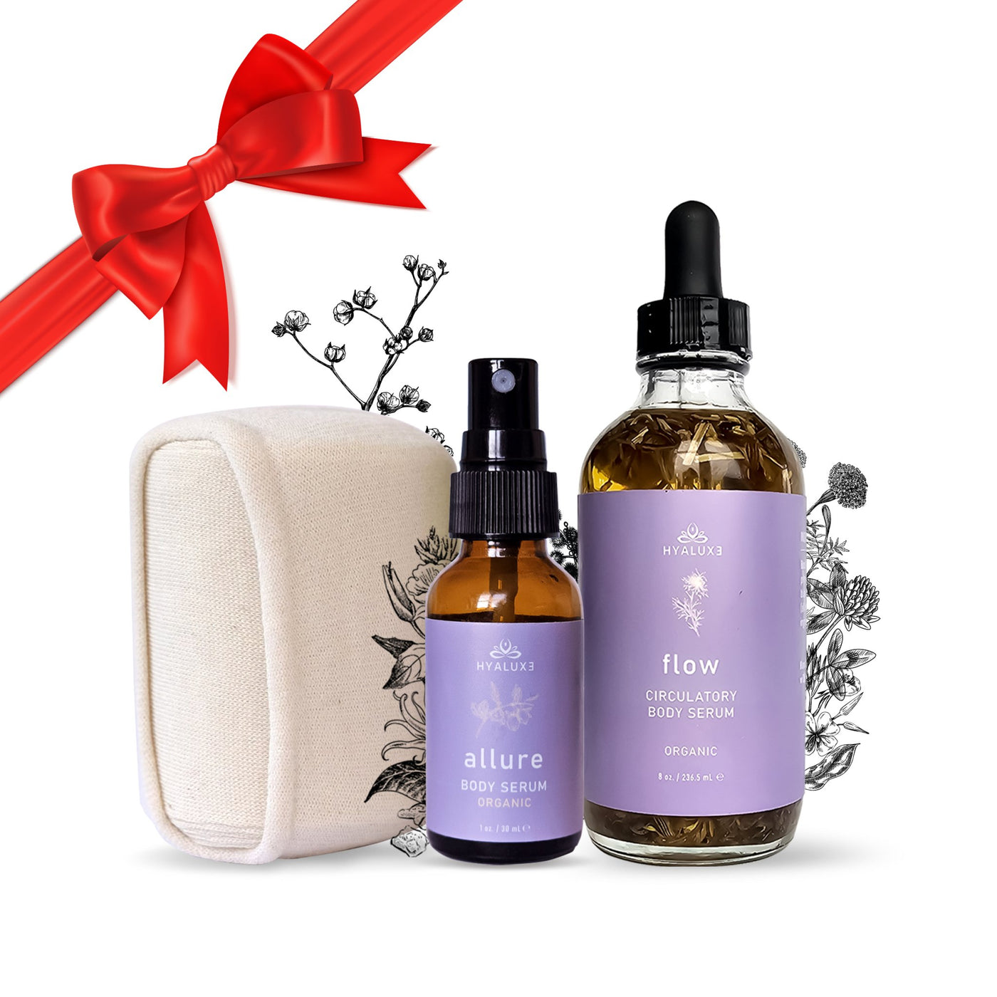 Hormone Mini Pair Holiday Bundle - Hyaluxe Body