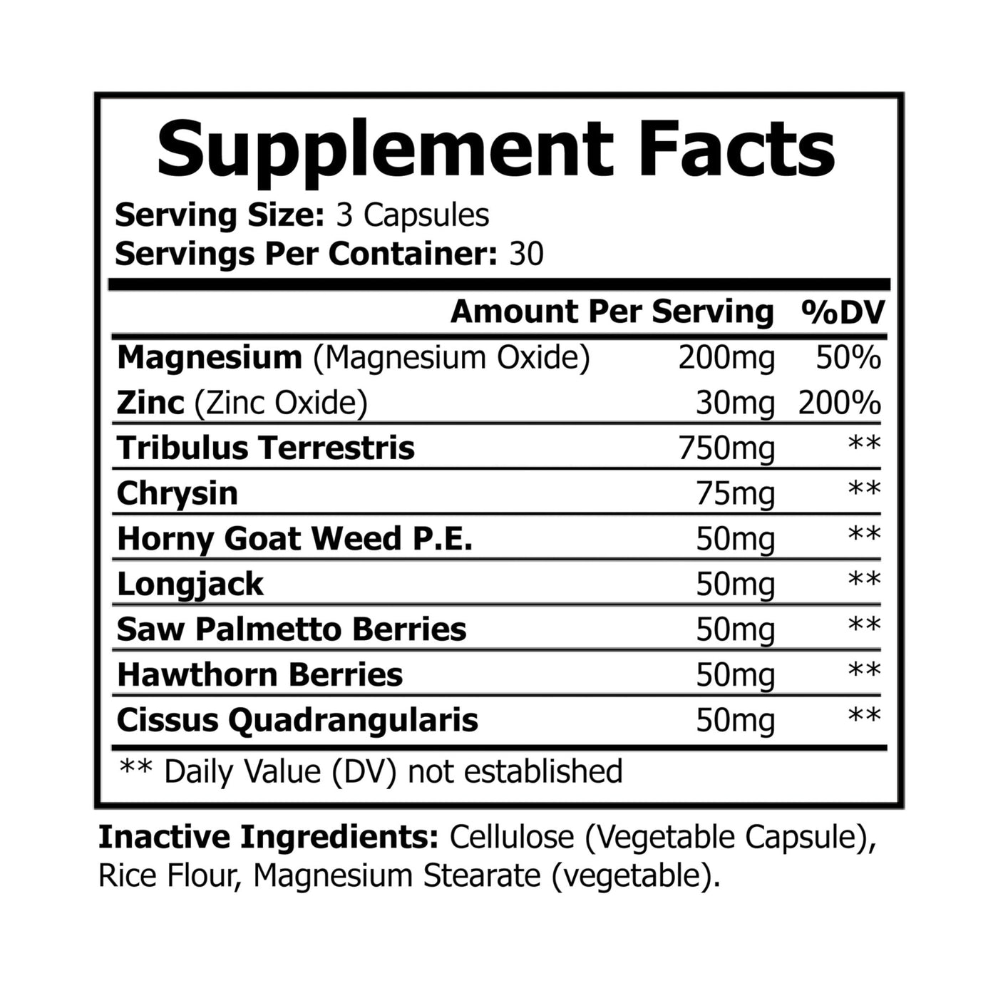 LIFE: Magnesium Zinc Supplement - Hyaluxe Body