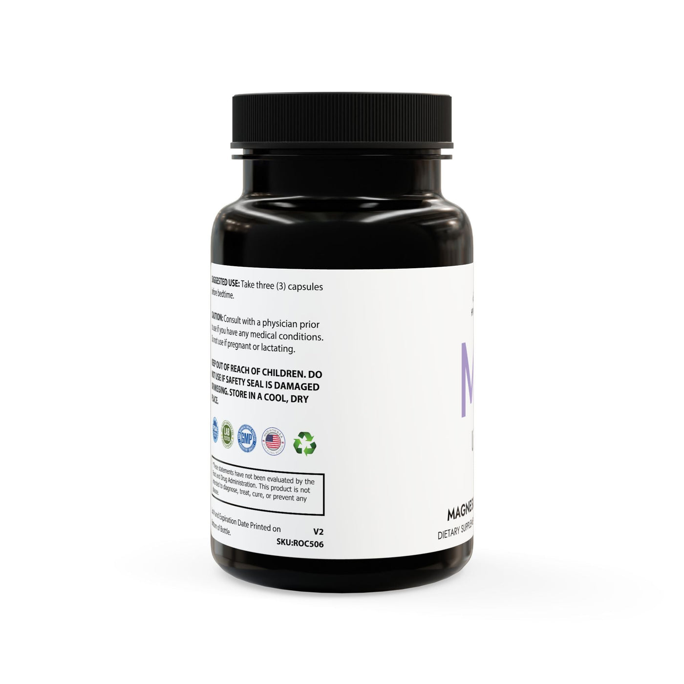 LIFE: Magnesium Zinc Supplement - Hyaluxe Body