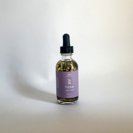 Mini 2oz HOME: Travel Size Enhanced Castor Oil Serum for Digestive and Lymphatic Health - Hyaluxe Body
