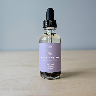 Mini 2oz LUXE Travel Size: Magnesium Herbal serum for metabolism and skin - Hyaluxe Body