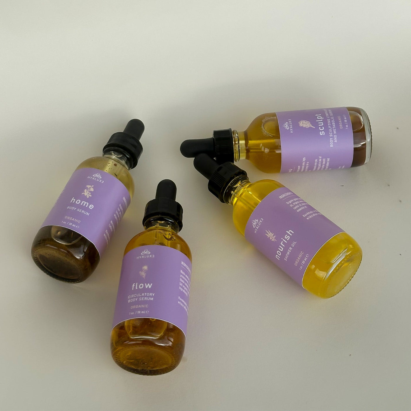 Mini Super Body Travel/Sample Bundle (Digestion, Metabolism, Hormones, Lymph) - Hyaluxe Body