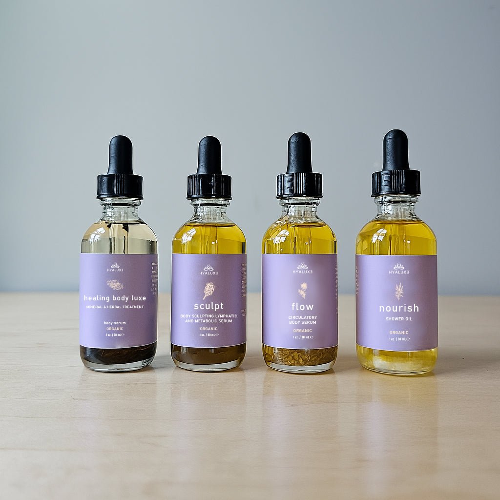 Mini Super Body Travel/Sample Bundle (Digestion, Metabolism, Hormones, Lymph) - Hyaluxe Body