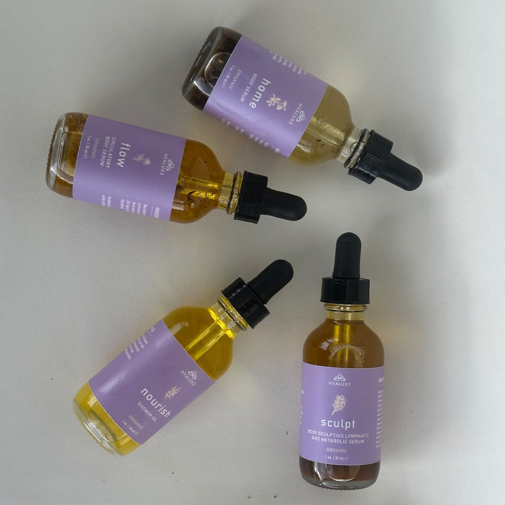 Mini Super Body Travel/Sample Bundle (Digestion, Metabolism, Hormones, Lymph) - Hyaluxe Body