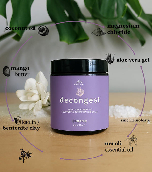 *NEW* DECONGEST: Overnight Lymphatic Drainage and Detoxification Balm - Hyaluxe Body