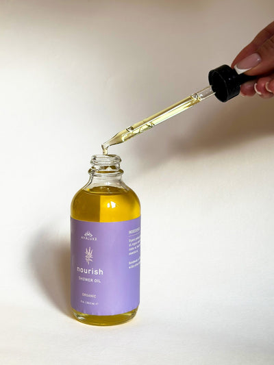 NOURISH: Deep Restoration Shower Oil - Hyaluxe Body