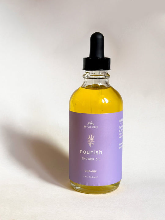 NOURISH: Deep Restoration Shower Oil - Hyaluxe Body