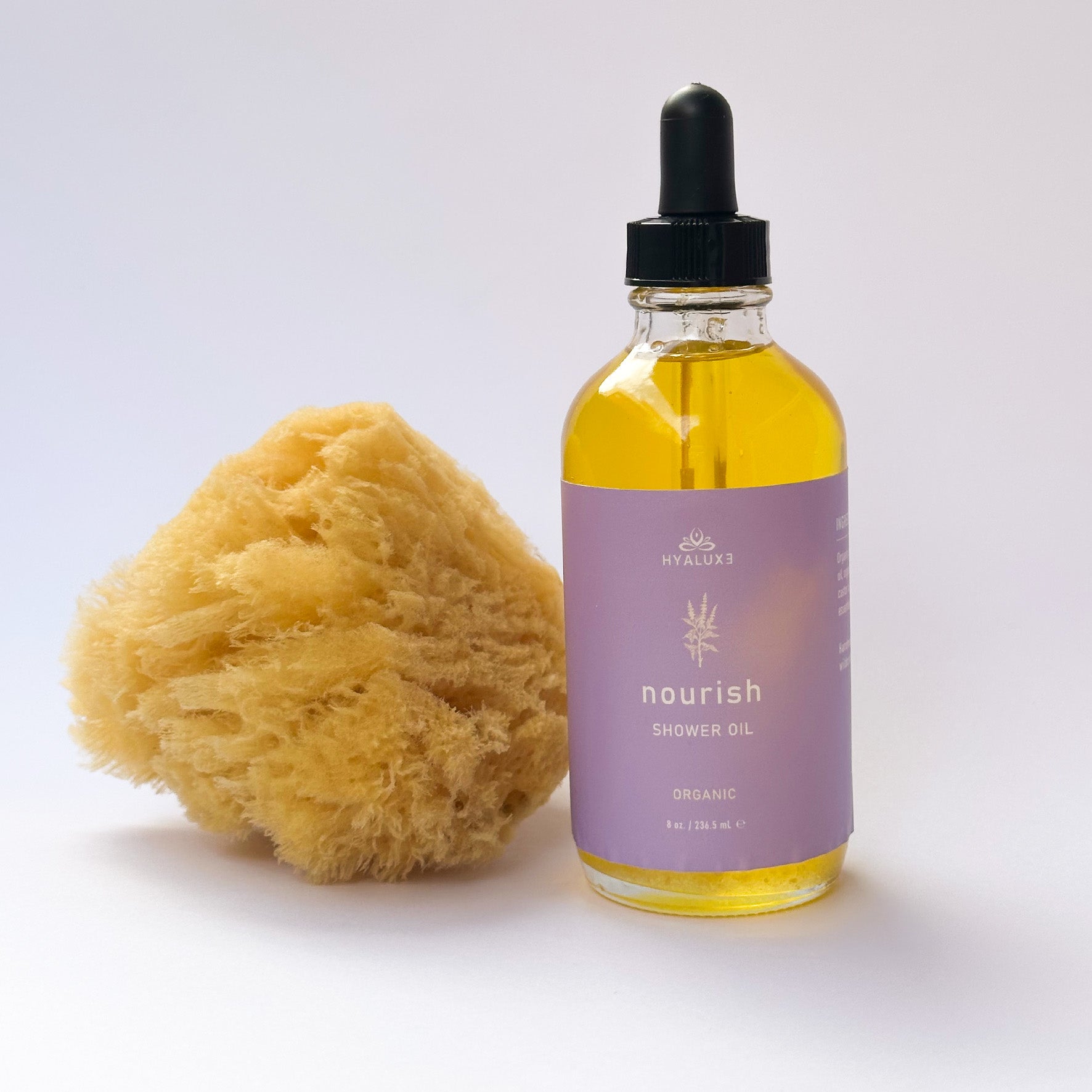 NOURISH: Deep Restoration Shower Oil - Hyaluxe Body