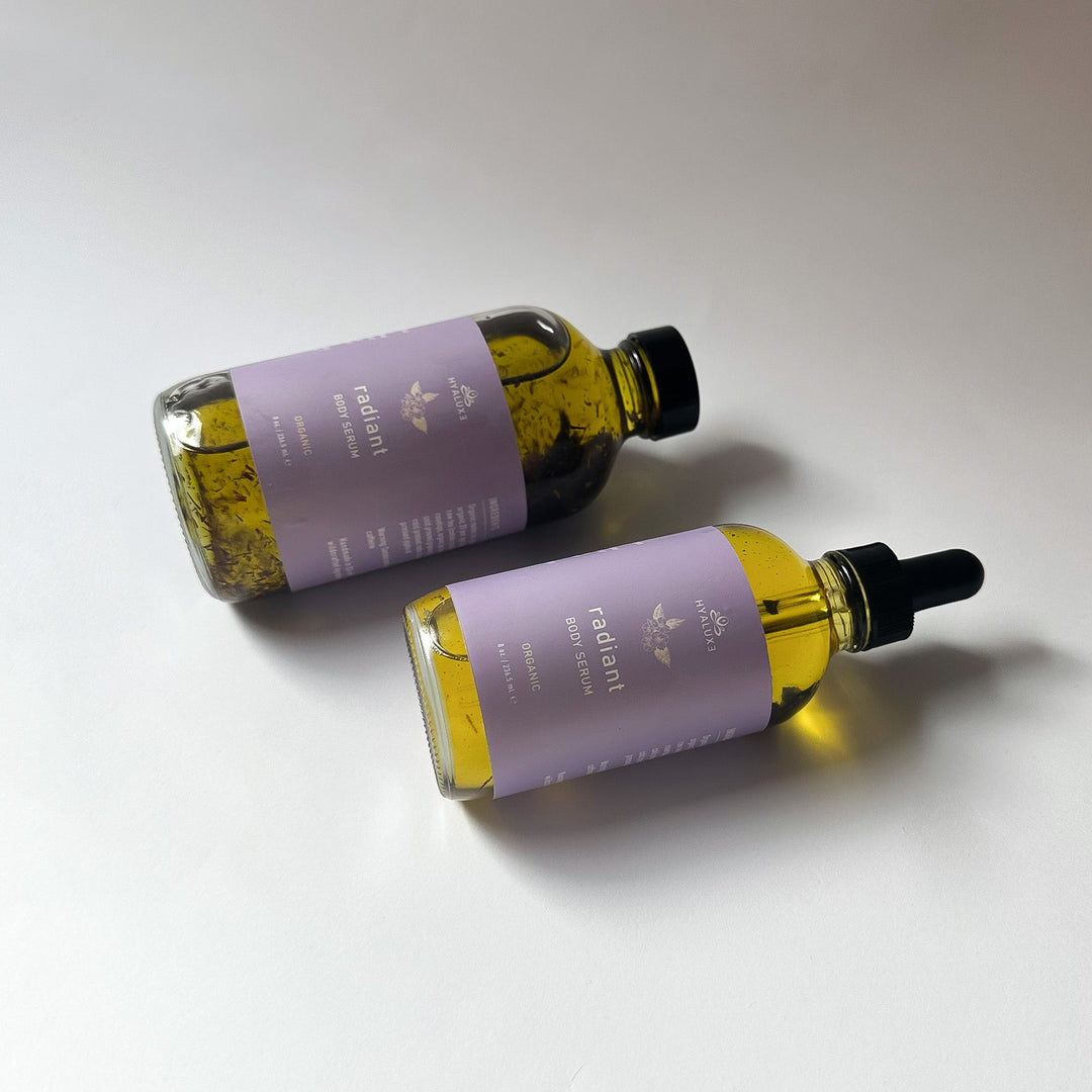 RADIANT: Skin and Body Restorative Elixir with cotton wrap - Hyaluxe Body