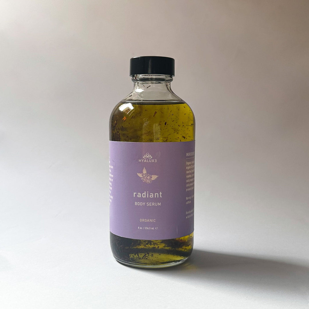 RADIANT: Skin and Body Restorative Elixir with cotton wrap - Hyaluxe Body