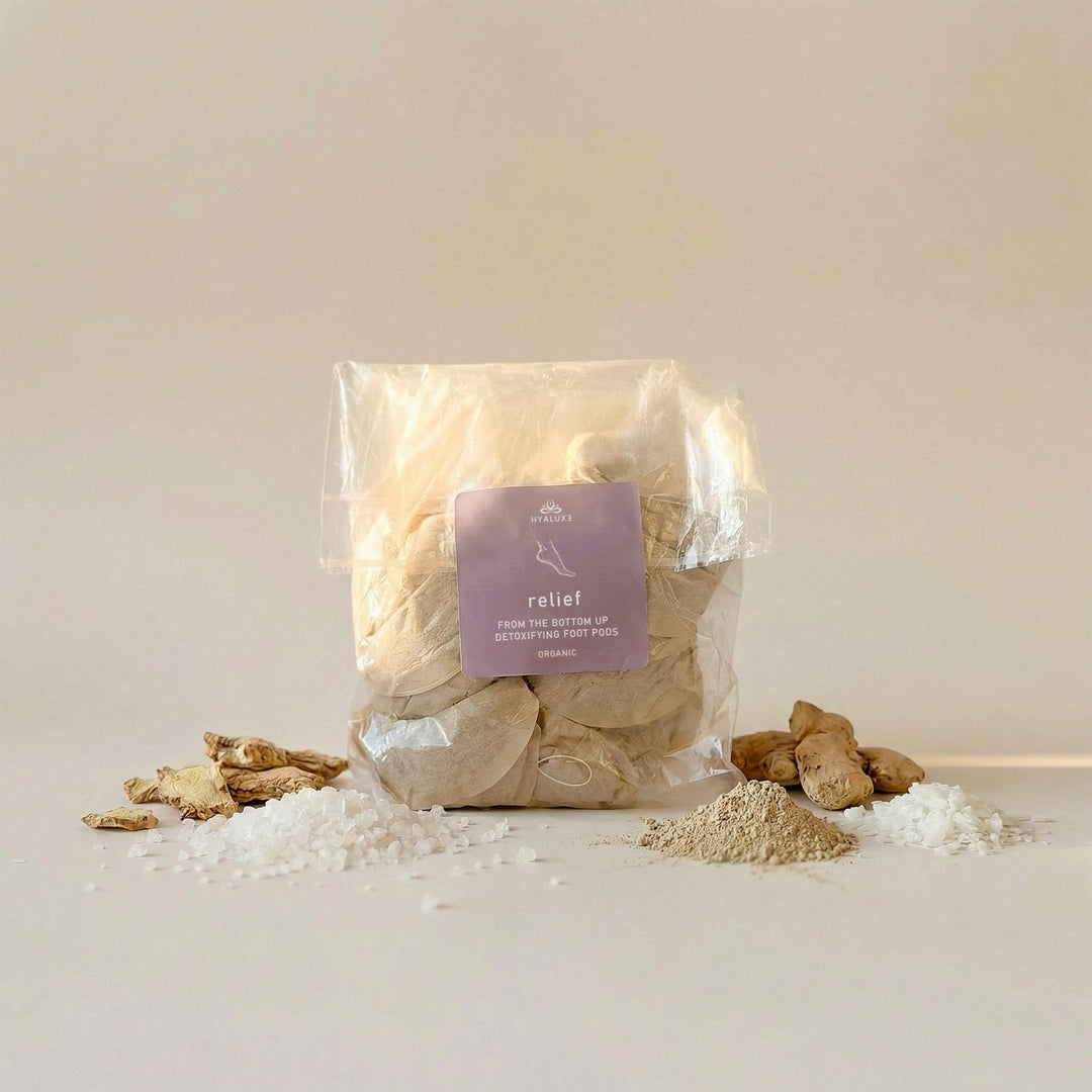 RELIEF: Body Detoxification Foot Pods - Hyaluxe Body