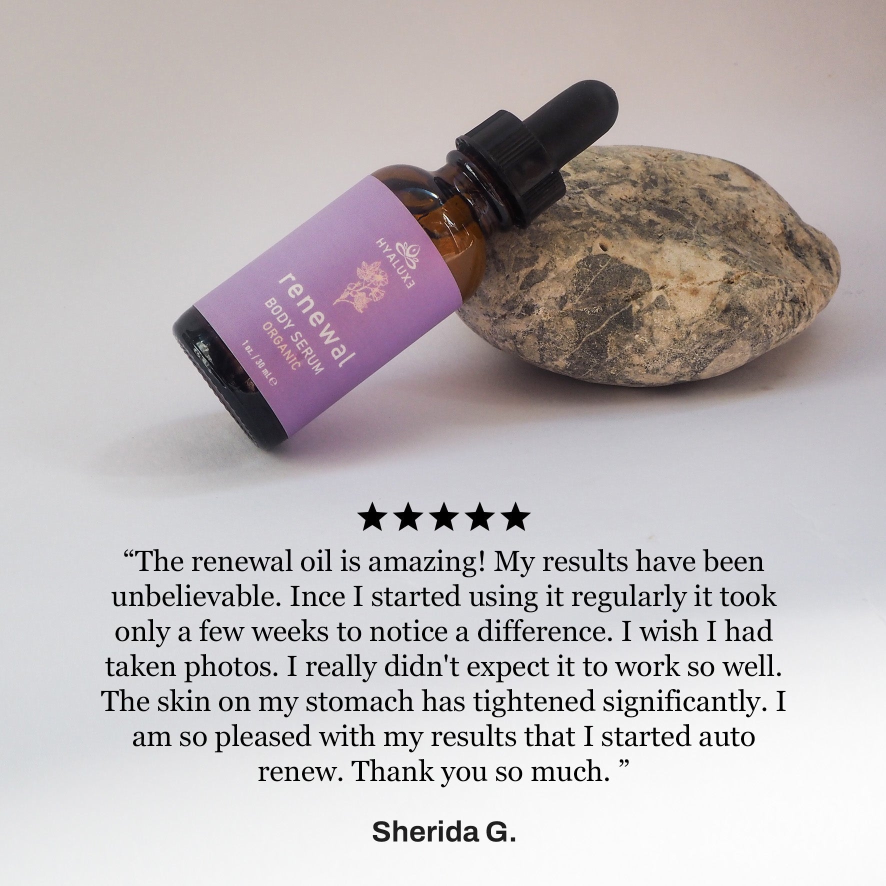 RENEWAL: Scar and Stretchmark Serum - Hyaluxe Body