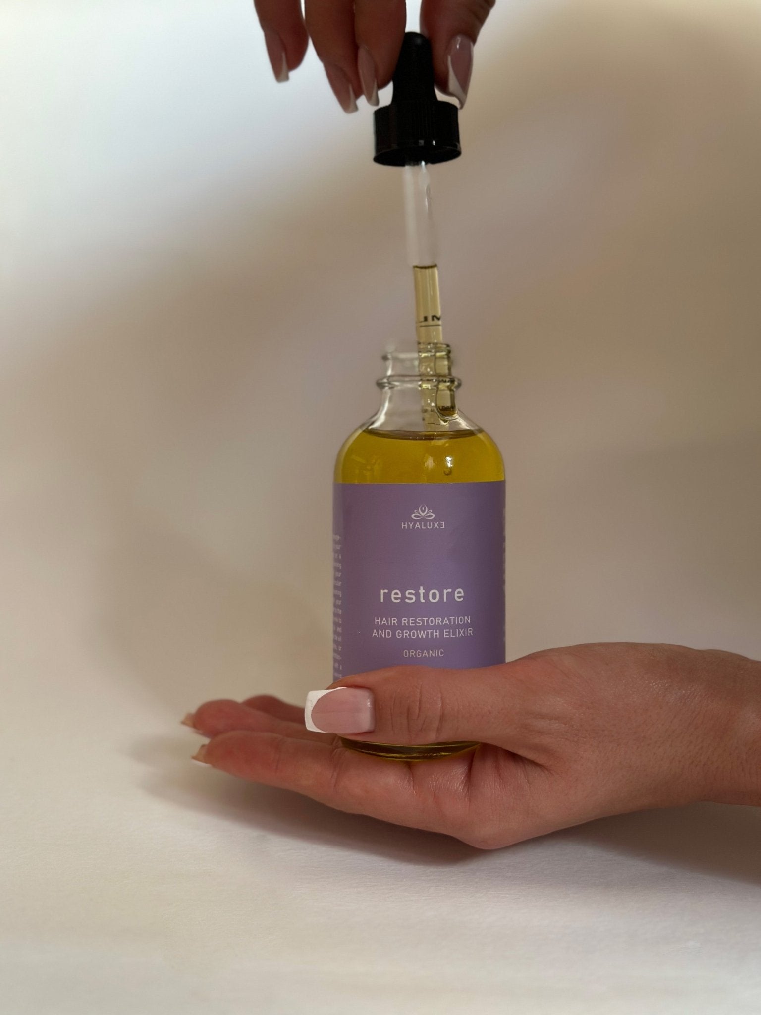 RESTORE: Hair Restoration Serum – Hyaluxe Body
