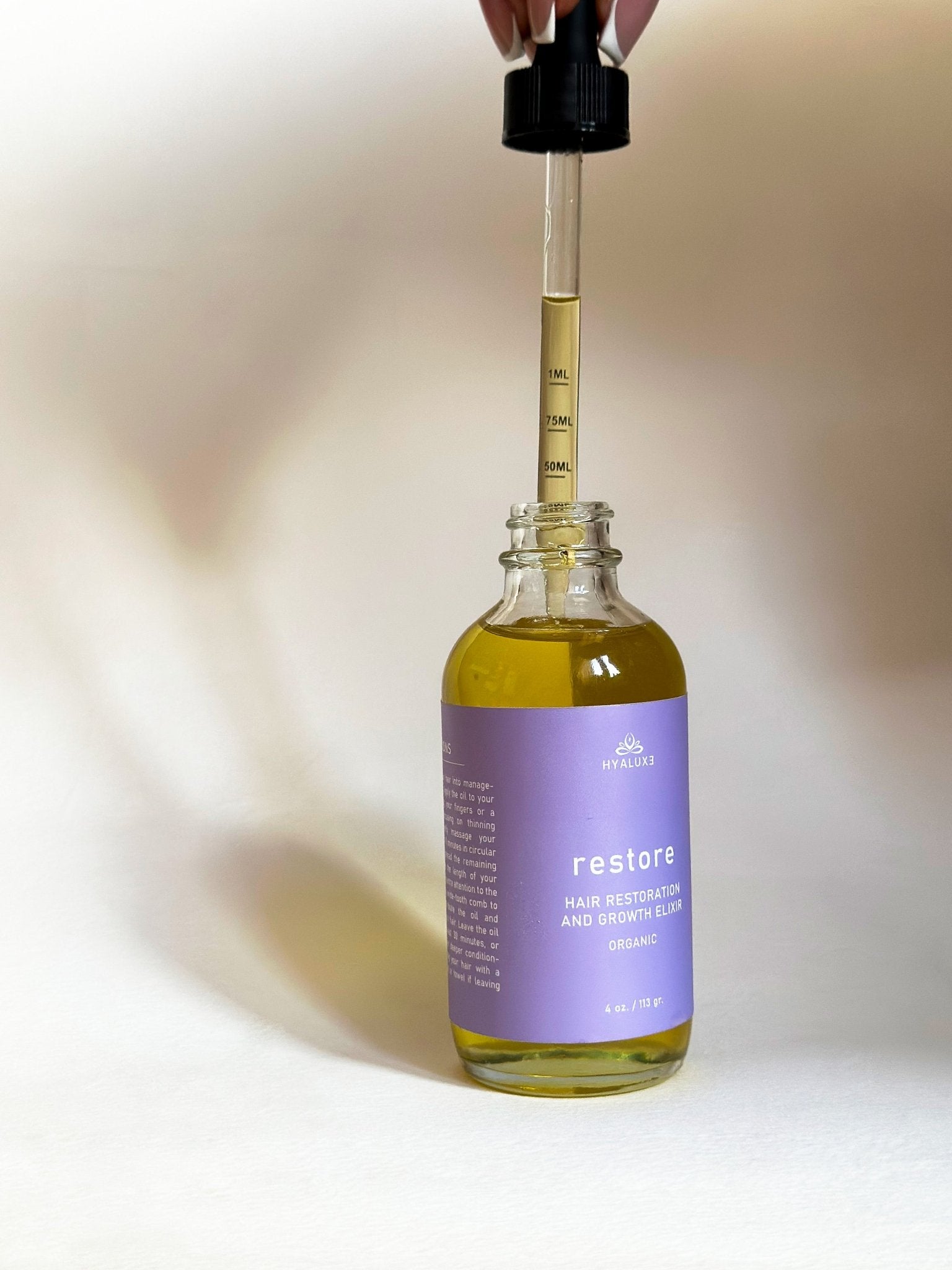 RESTORE: Hair Restoration Serum – Hyaluxe Body