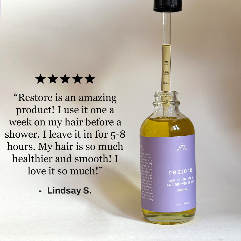 RESTORE: Hair Restoration Serum - Hyaluxe Body