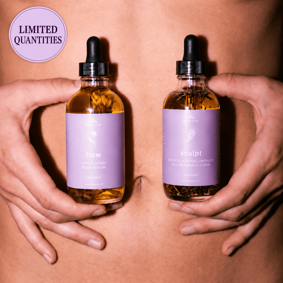 Sculpt and Flow: Metabolic, Lymphatic and Hormonal Body Support Bundle - Hyaluxe Body