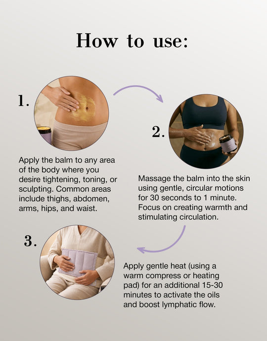 SCULPT + EXFOLIATE: Cellulite Body Balm and Exfoliant | Lymphatic Drainage + Skin Smoothing - Hyaluxe Body